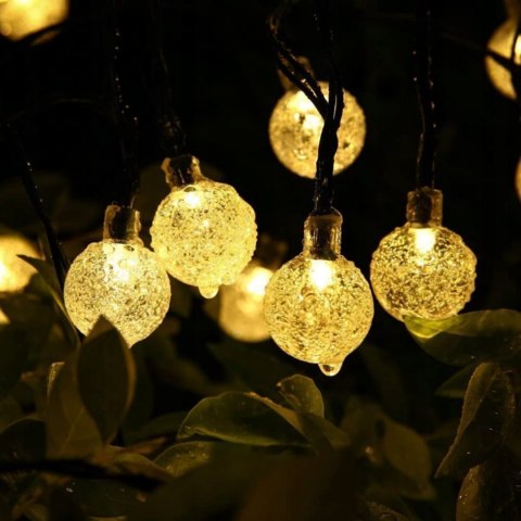 Garden lights solar balls 50led/5m ww Garden lights solar balls 50led/5m ww
