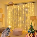 Kurtyna 200 led usb + pilot ww
