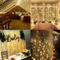 Kurtyna 200 led usb + pilot ww