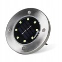 Gartenlampen solarscheibe 8 led