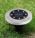 Gartenlampen solarscheibe 8 led