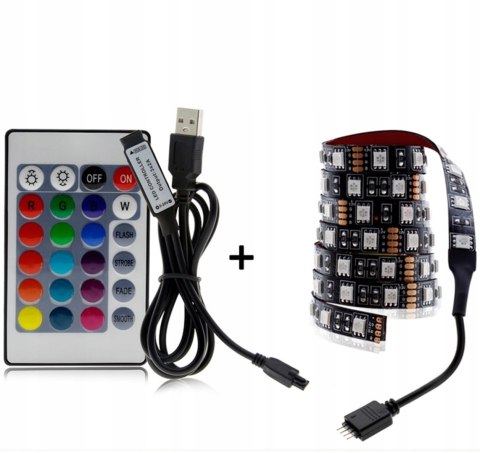 3m tv-rgb-led-streifen + fernbedienung 3m tv-rgb-led-streifen + fernbedienung