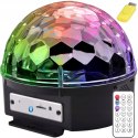 Kula disco duża bluetooth z pilotem