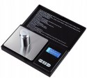 Waga jubilerska 500g x 0,01g czarna prof.