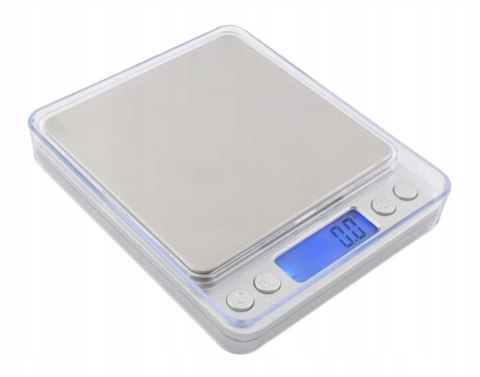 Schmuckwaage 2000g x 0,1g grau gro?) Schmuckwaage 2000g x 0,1g grau gro?)