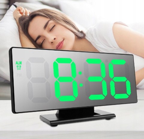 Led alarm clock mirror Led alarm clock mirror