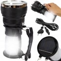 4 led round handlamp solar new