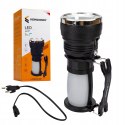 4 led round handlamp solar new