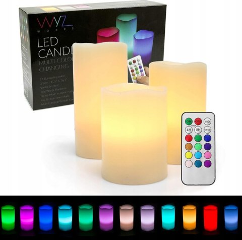 Rgb candles Rgb candles