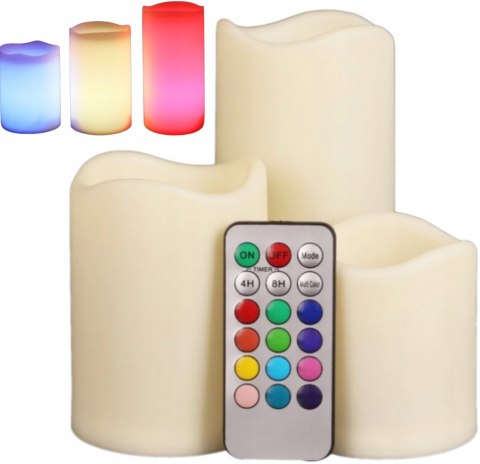 Rgb candles Rgb candles