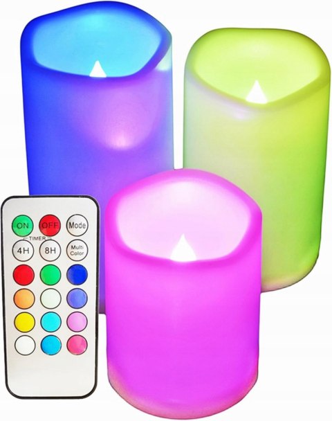 Rgb candles Rgb candles