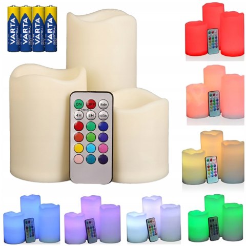 Rgb candles Rgb candles