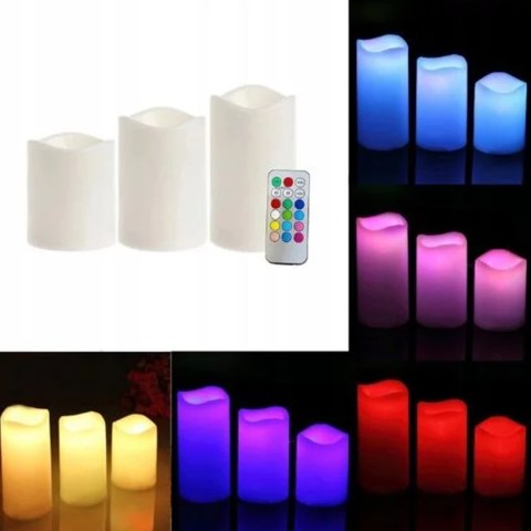Rgb candles Rgb candles