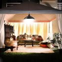 Solar garden lamp single chandelier