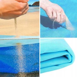 Strandmattendecke fur picknick, camping, strande, netzgewebe, xxl