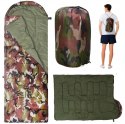 Camouflage sleeping bag