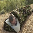 Camouflage sleeping bag
