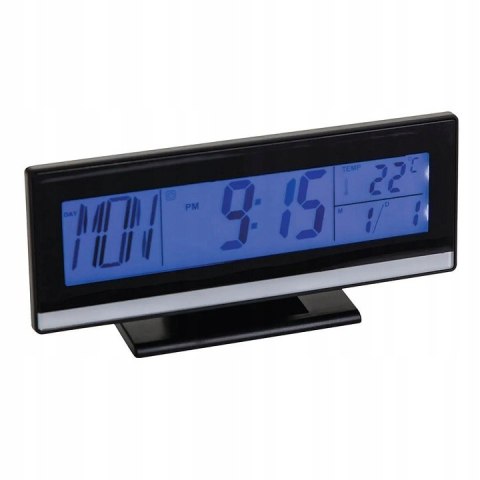Digital alarm clock electronic clock with thermometer and date display Digital alarm clock electronic clock with thermometer and date display