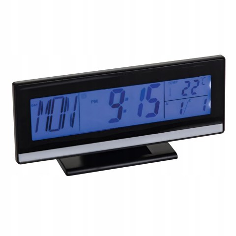 Digital alarm clock electronic clock with thermometer and date display Digital alarm clock electronic clock with thermometer and date display
