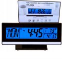 Electronic alarm clock digital with display thermometer date alarm watch