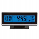 Electronic alarm clock digital with display thermometer date alarm watch