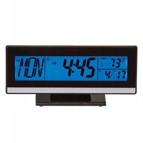 Elektronischer digitaler wecker mit display, thermometer, datum, wecker Elektronischer digitaler wecker mit display, thermometer, datum, wecker