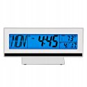 Electronic alarm clock digital with display thermometer date alarm watch
