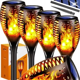 Solar garden lamp torch