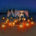 Lampa solarna ogrodowa pochodnia