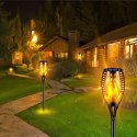 Lampa solarna ogrodowa pochodnia