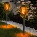 Lampa solarna ogrodowa pochodnia