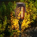 Lampa solarna ogrodowa pochodnia
