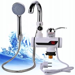 Water heater tap with standing shower