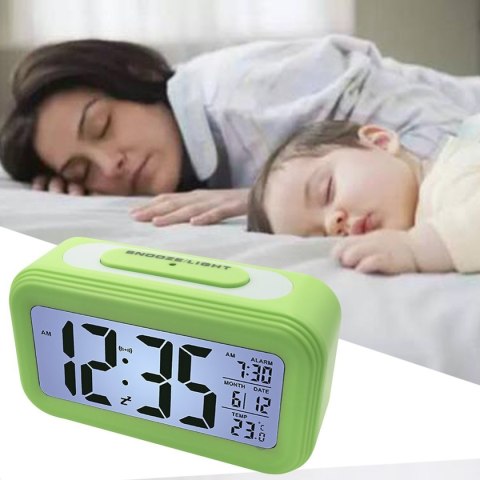 Digital clock electronic alarm clock led watch thermometer calendar alarm Digital clock electronic alarm clock led watch thermometer calendar alarm