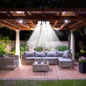 Lampa solarna 3 strony split