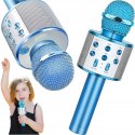 Karaoke microphone wireless bluetooth for children with usb with speaker