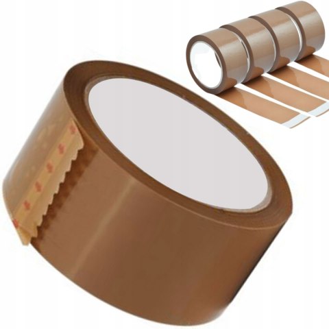 Braunes acryl-klebeband zum verpacken von kartons. 36 stuck klebeband Braunes acryl-klebeband zum verpacken von kartons. 36 stuck klebeband