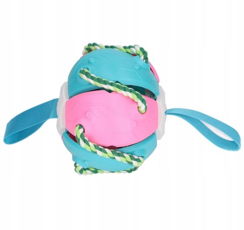 Interactive toy for dog frisbee flying ball disc teeth ball