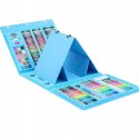 Kunstlerisches mal-set fur kinder im koffer 208 elemente.