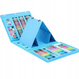 Painting kit for children artistic plastic in 208 el. Case