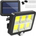 Lampa solarna 120 led 1+1 cob