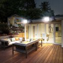 Lampa solarna 120 led 1+1 cob