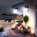 Lampa solarna 120 led 1+1 cob