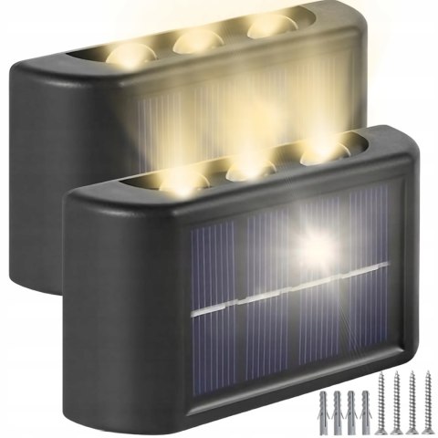 Solar-wandleuchte 6 led ww Solar-wandleuchte 6 led ww