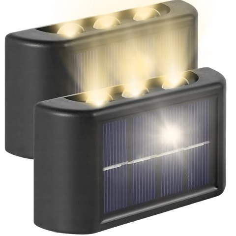 Solar-wandleuchte 6 led ww Solar-wandleuchte 6 led ww