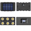 Solar-wandleuchte 6 led ww