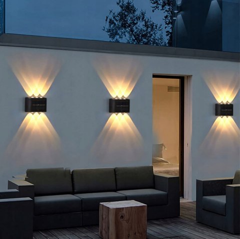 Solar-wandleuchte 6 led ww Solar-wandleuchte 6 led ww
