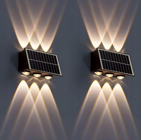 Solar-wandleuchte 6 led ww Solar-wandleuchte 6 led ww
