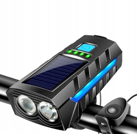 Bicycle lights set in colors Bicycle lights set in colors