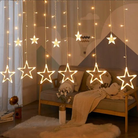 Decorative curtain stars ww Decorative curtain stars ww